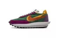 sacai nike vaporwaffle 2021 sneaker pine green bv0073-301